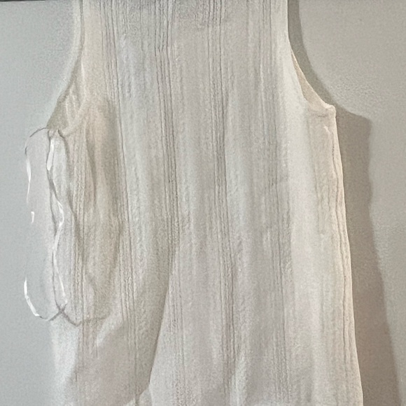 Target Off-White Textured Tank Top - Picture 5 of 5